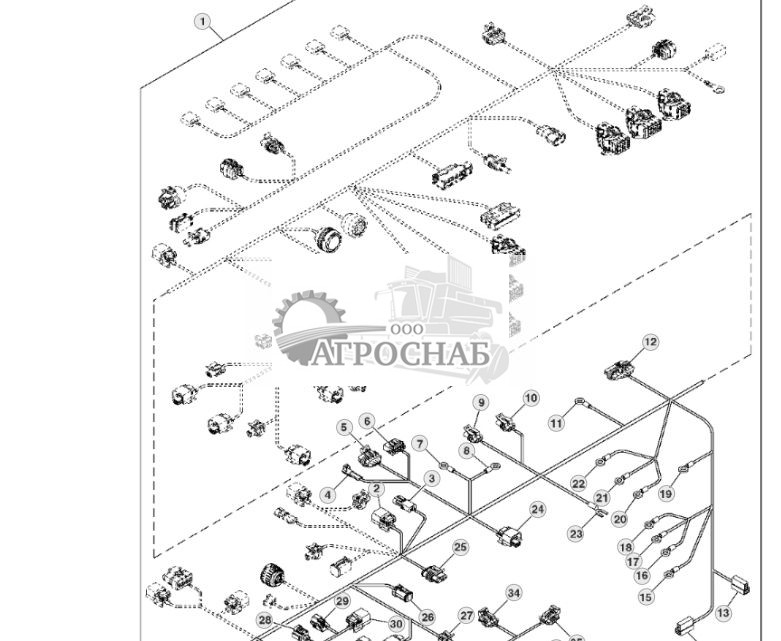 Разъемы жгута проводов шасси, ILS™ (55) - ST121674 373.jpg